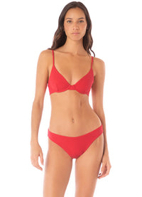 Maaji Red Camelia Sublimity Bikini Bottom