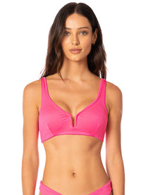 Maaji Hot Fuchsia Victoria Bikini Top