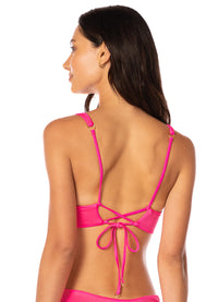 Maaji Hot Fuchsia Victoria Bikini Top