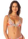 Maaji Paradiso Eyelet Triangle Bikini Top