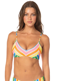 Maaji Rhythmic Lines Liberties Bikini Top