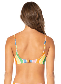 Maaji Rhythmic Lines Liberties Bikini Top
