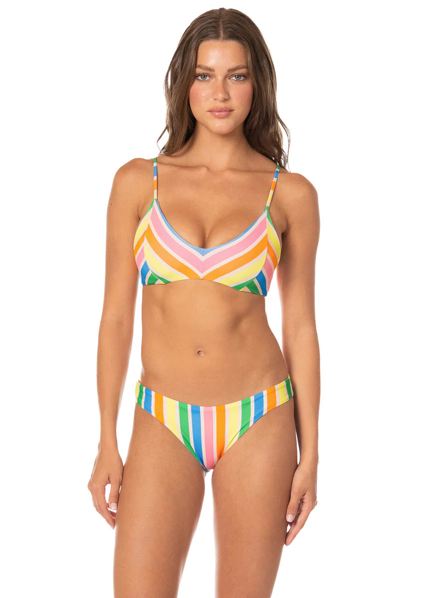 Maaji Rhythmic Lines Liberties Bikini Top