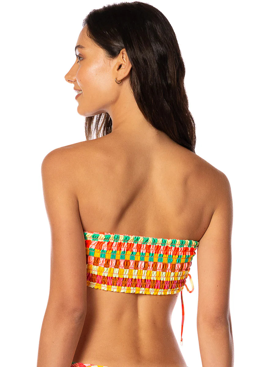 Maaji Golden Gambit Artemisa Strapless Bandeau Bikini Top