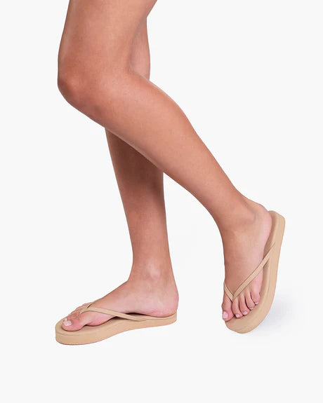 TKEES Lily Platform Flip Flops