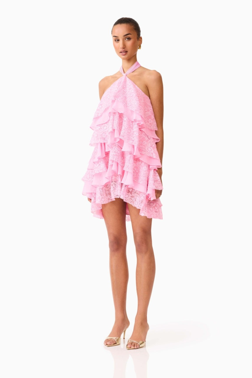 Elliatt Poppy Tiered Mini Dress