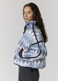 FP Movement Printed Mountain High Half-Zip Fleece in Argyle