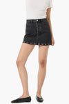 Rolla's High Line Mini Skirt in Black Sand Eyelet