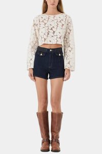 Rolla's Mirage Denim Shorts in Madame Braid