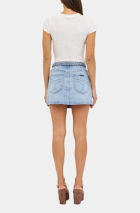 Rolla's Braided High Line Mini Skirt