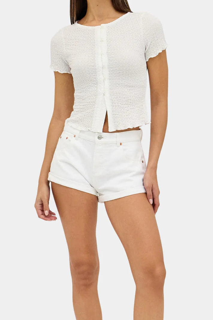 Rolla's Coasters Denim Shorts in Vintage White