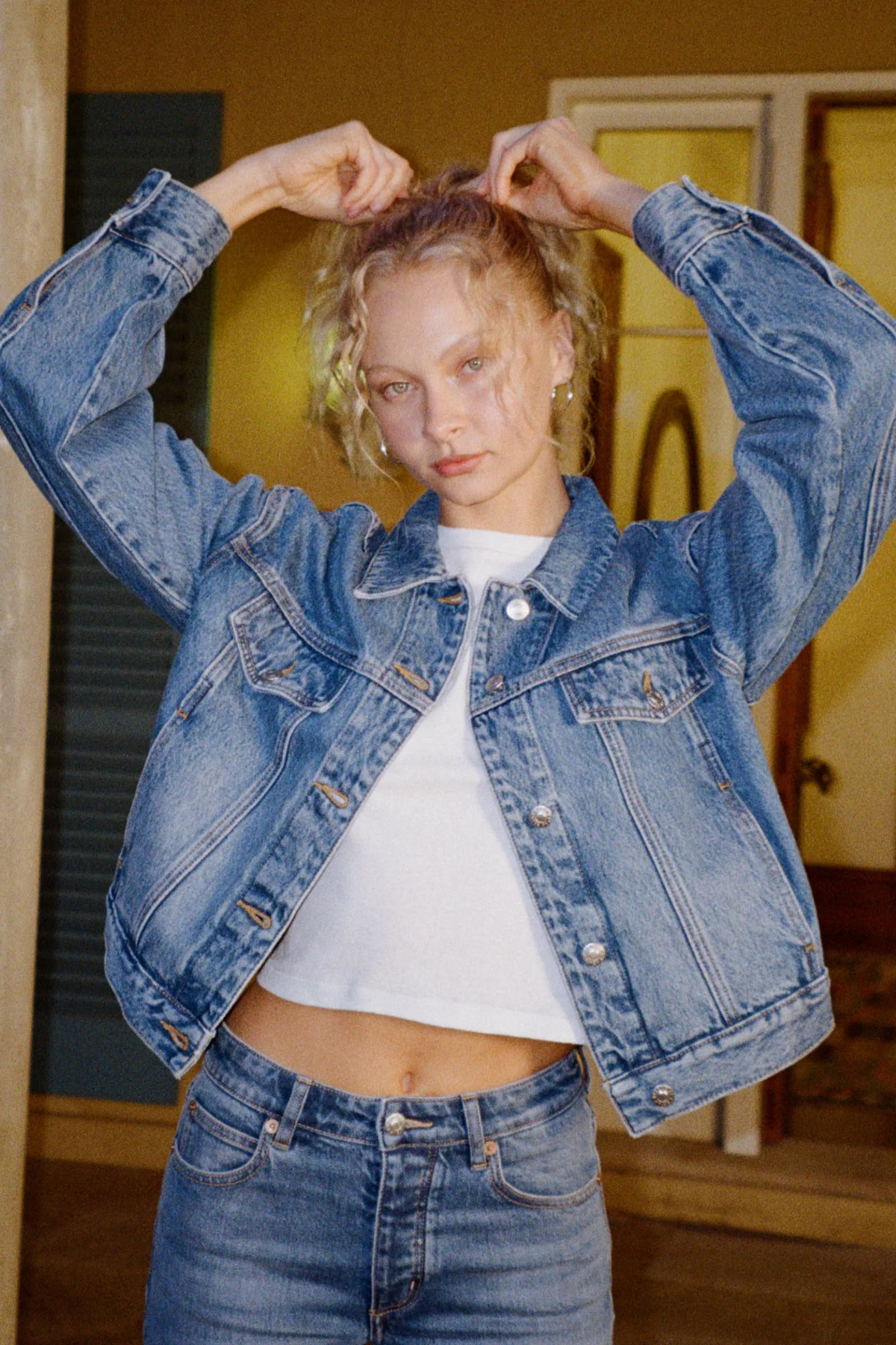 Rolla's Denim Swing Jacket