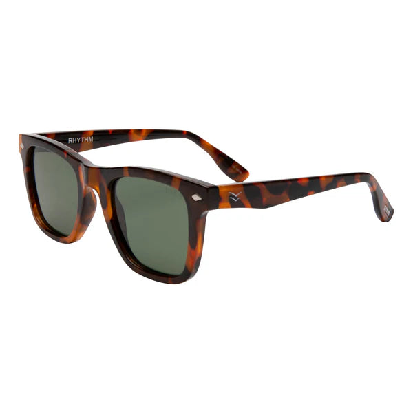 I-SEA Rhythm Tort/ Green Polarized Sunglasses