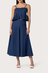 LUSANA Karla Top & Kyla Skirt Set