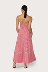 LUSANA Timothy Poplin Maxi Dress
