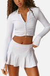 Love Shack Fancy Sindri Floral Active Jacket
