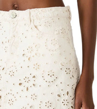 Steve Madden Beck Eyelet Skirt
