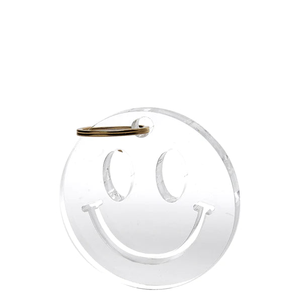 Tara Wilson Keychain Smiley Face