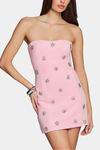 Generation Love Pixie Crystal Dress in Soft Rose