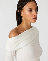 Steve Madden Ryder Knit Top in Cream
