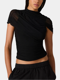 Steve Madden Kerry Mesh Top