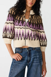 Steve Madden Adley Zip-Up Sweater