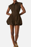 Steve Madden Dyanne Dress in Dark Espresso