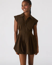 Steve Madden Dyanne Dress in Dark Espresso