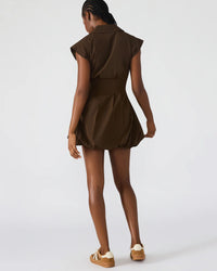 Steve Madden Dyanne Dress in Dark Espresso