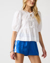 Steve Madden Paula Eyelet Top