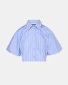 Steve Madden Reece Top in Soft Blue