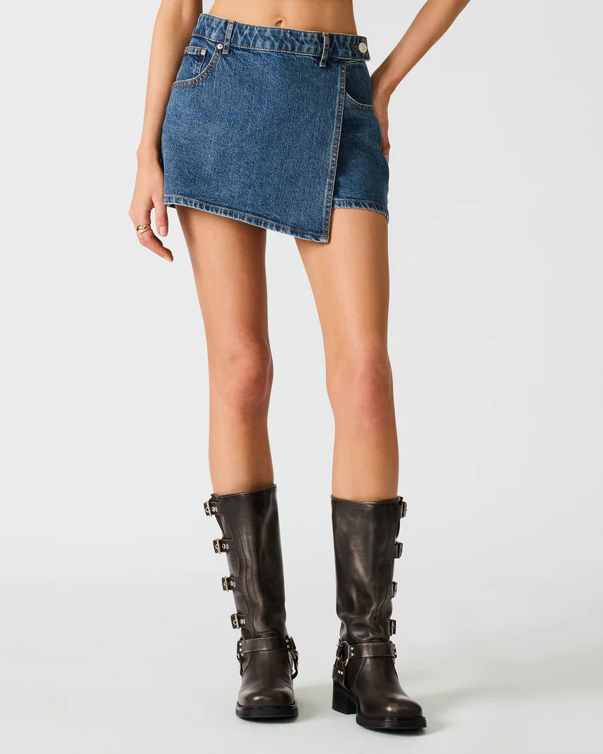 Steve Madden Brighton Skort in Blue Heather