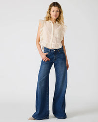 Steve Madden Adeline Top in Natural