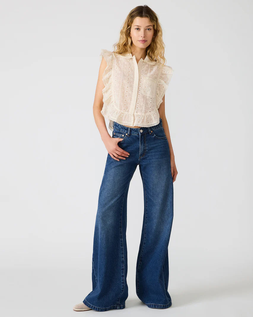 Steve Madden Adeline Top in Natural