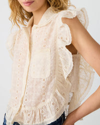 Steve Madden Adeline Top in Natural