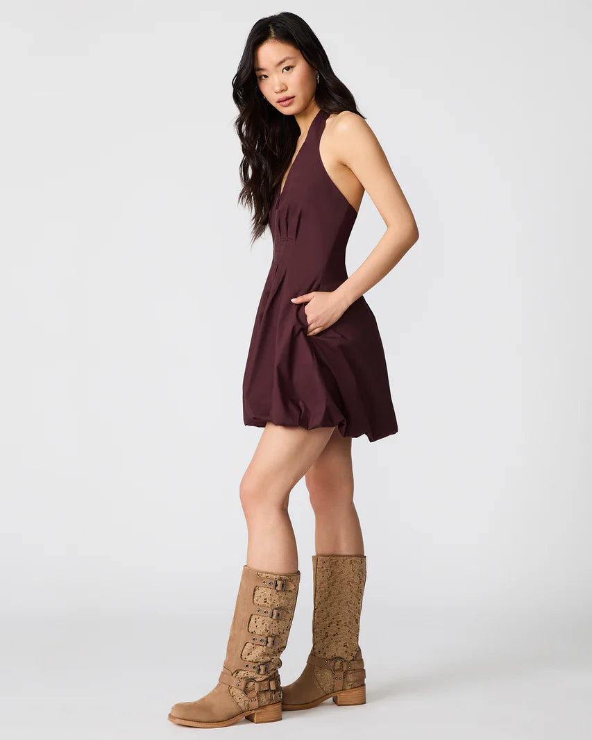 Steve Madden Dianna Dress in Chocolate