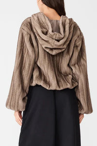 Steve Madden Mavis Jacket in Silver Grey