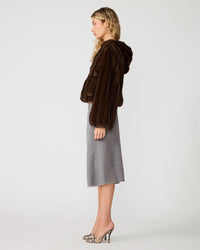Steve Madden Mavis Jacket in Wolf Brown