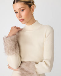 Steve Madden Riello Dress in Cream