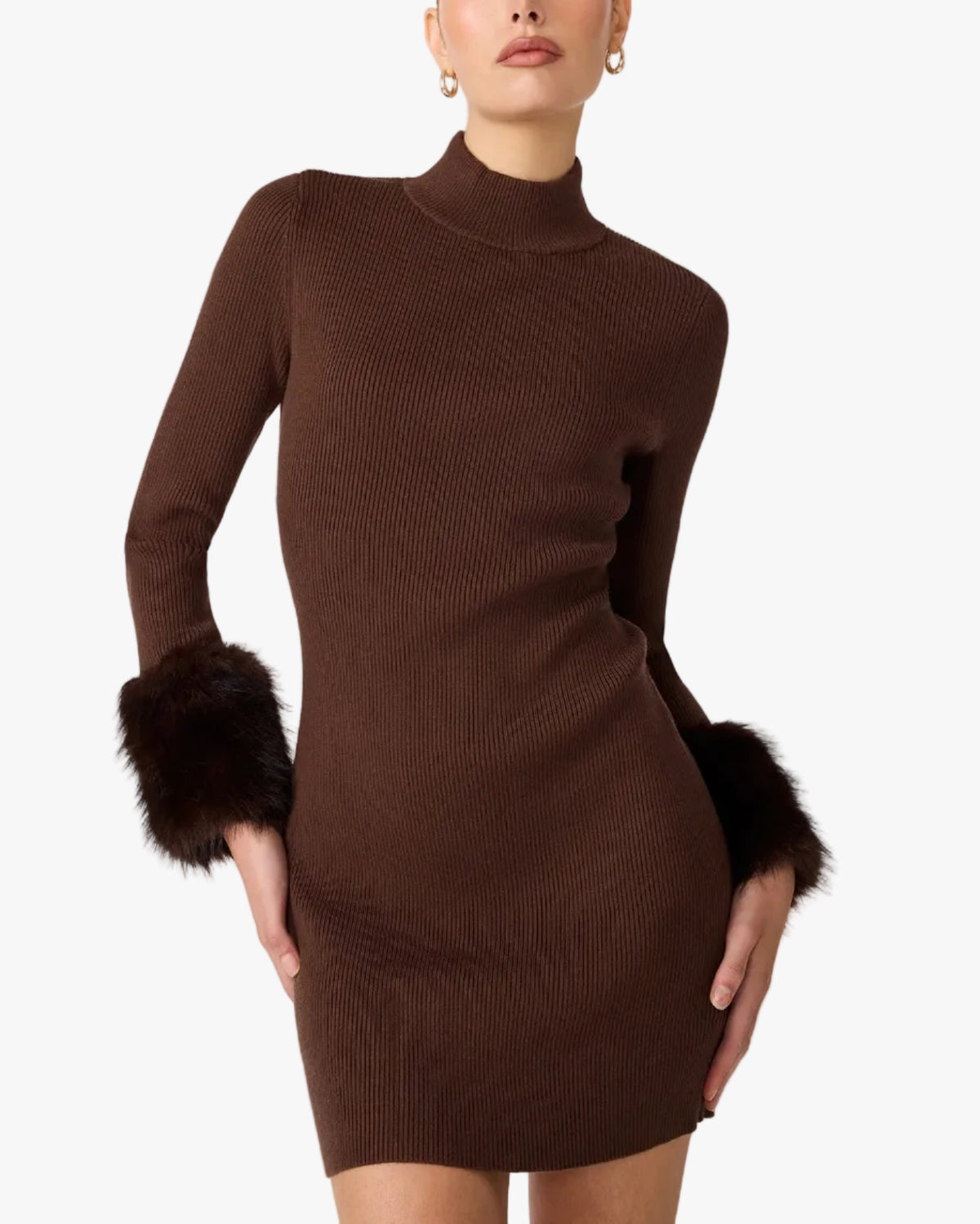 Steve Madden Riello Dress in Dark Espresso