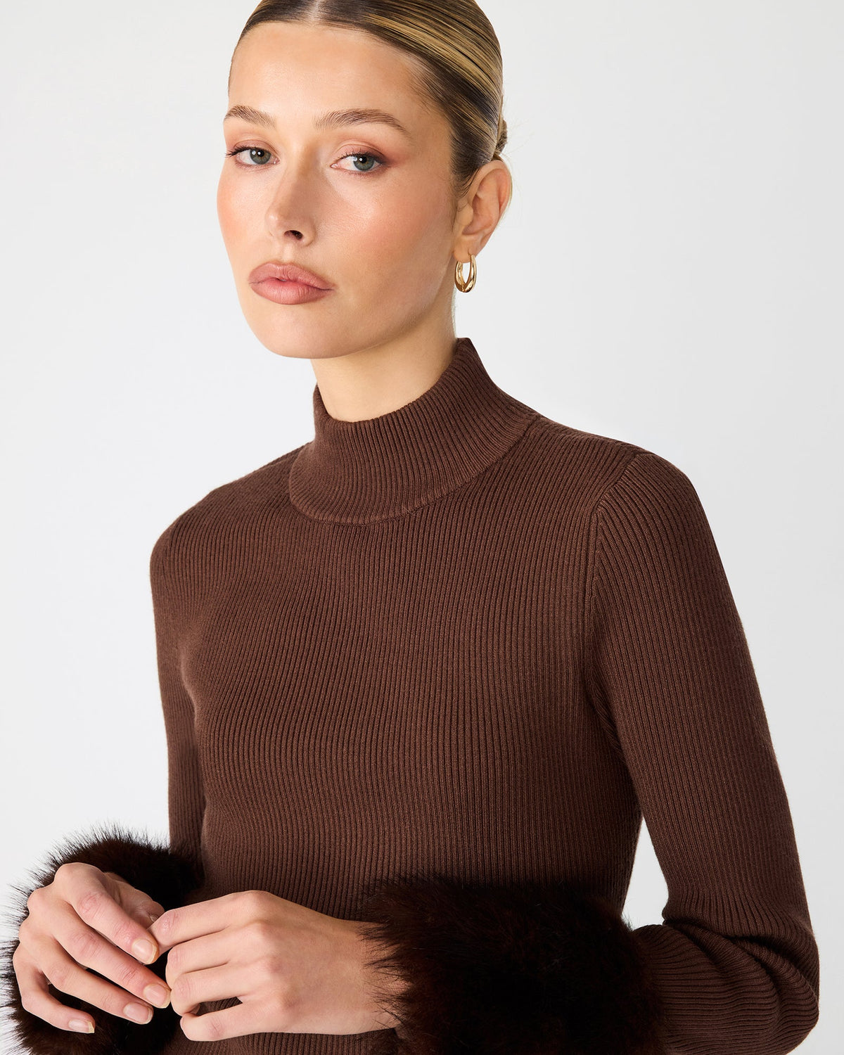 Steve Madden Riello Dress in Dark Espresso