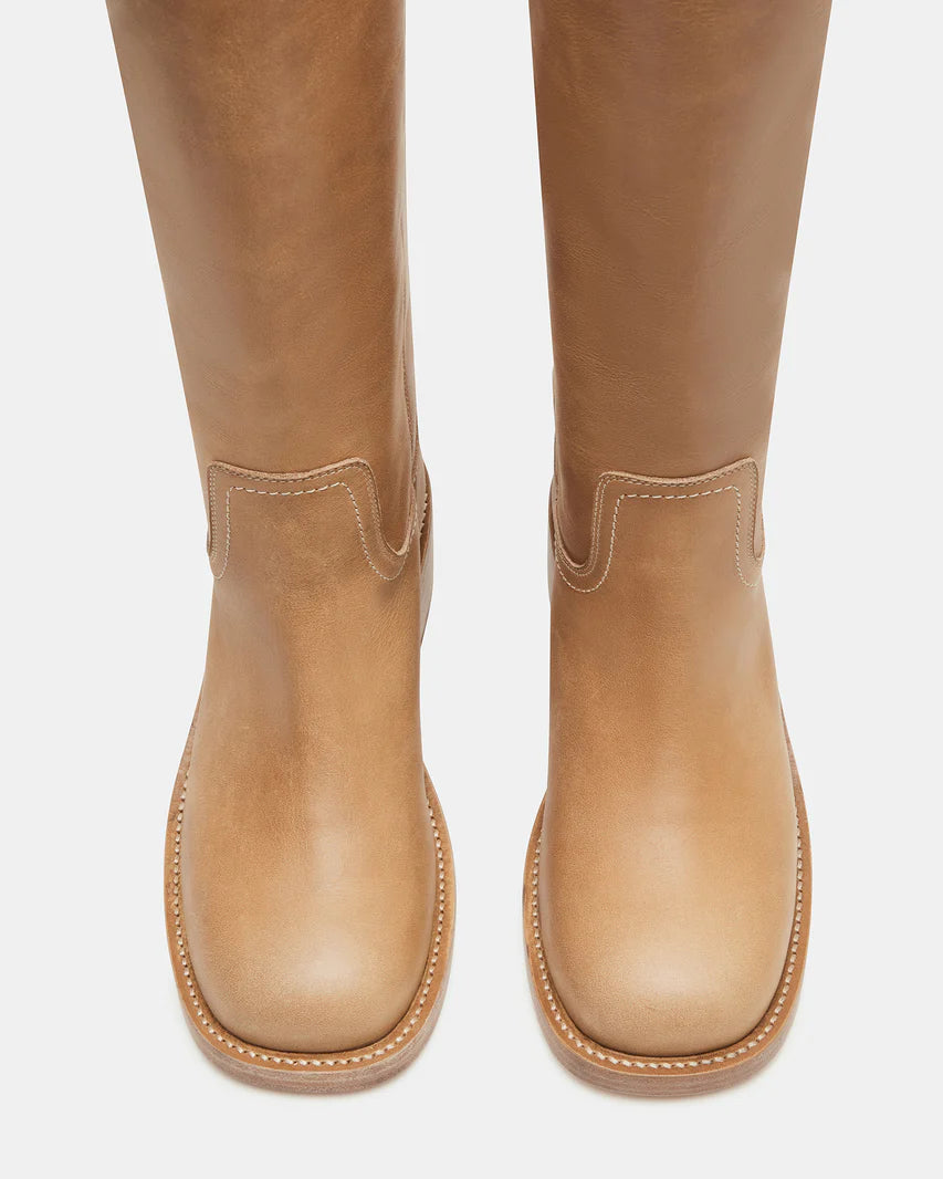 Steve Madden Riggs Boots in Banana Leather
