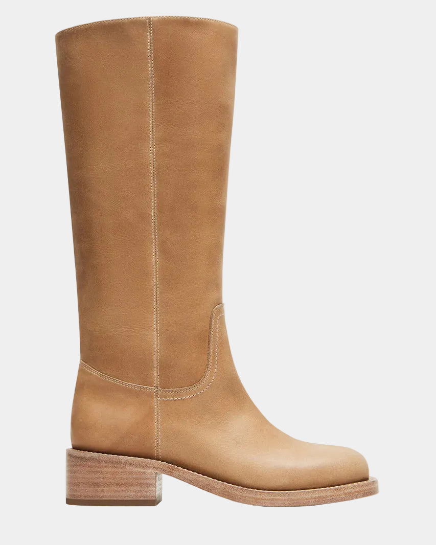 Steve Madden Riggs Boots in Banana Leather
