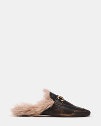 Steve Madden Romeo Faux Fur Mules