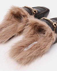 Steve Madden Romeo Faux Fur Mules