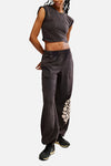 FP Movement Hot Shot Logo Crossover Set in Black Combo
