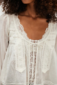 Free People Forevermore Long-Sleeve Top