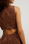 Free People Atlas Suede Mini Dress