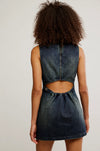 Free People Atlas Denim Mini Dress