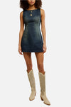 Free People Atlas Denim Mini Dress